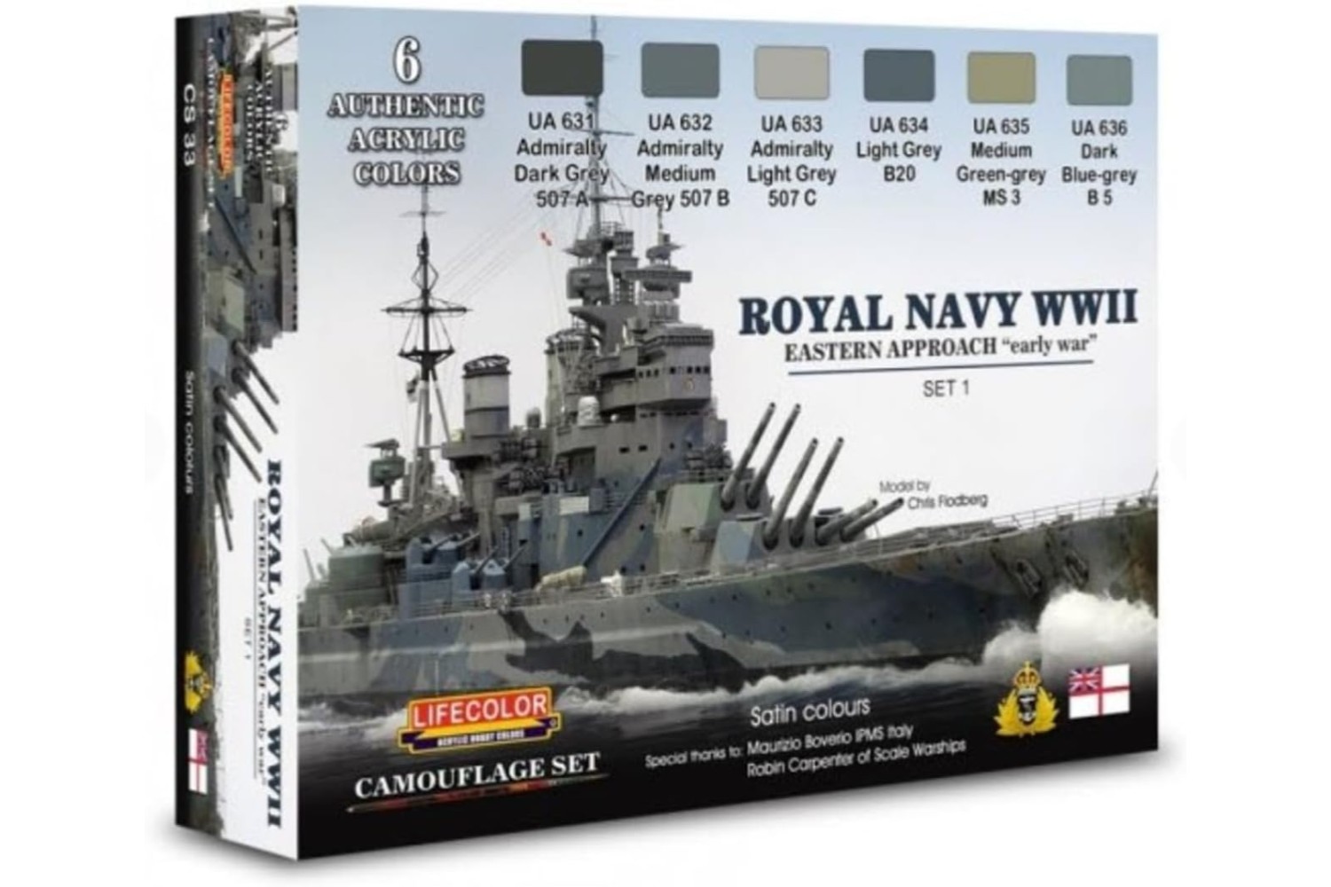 Royal Navy Paint Set